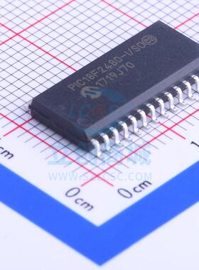 单片机(MCU/MPU/SOC) PIC18F2480-I/SO SOIC-28_300mil MIC 全新