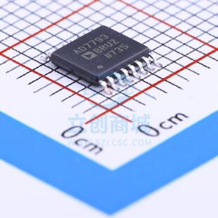 模数转换芯片ADC AD7793BRUZ-REEL TSSOP-16 ADI(亚德诺)/LINEAR(