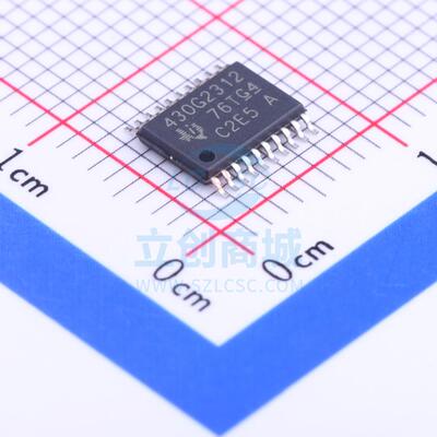 单片机(MCU/MPU/SOC) MSP430G2312IPW20 TSSOP-20 TI 全新原装进