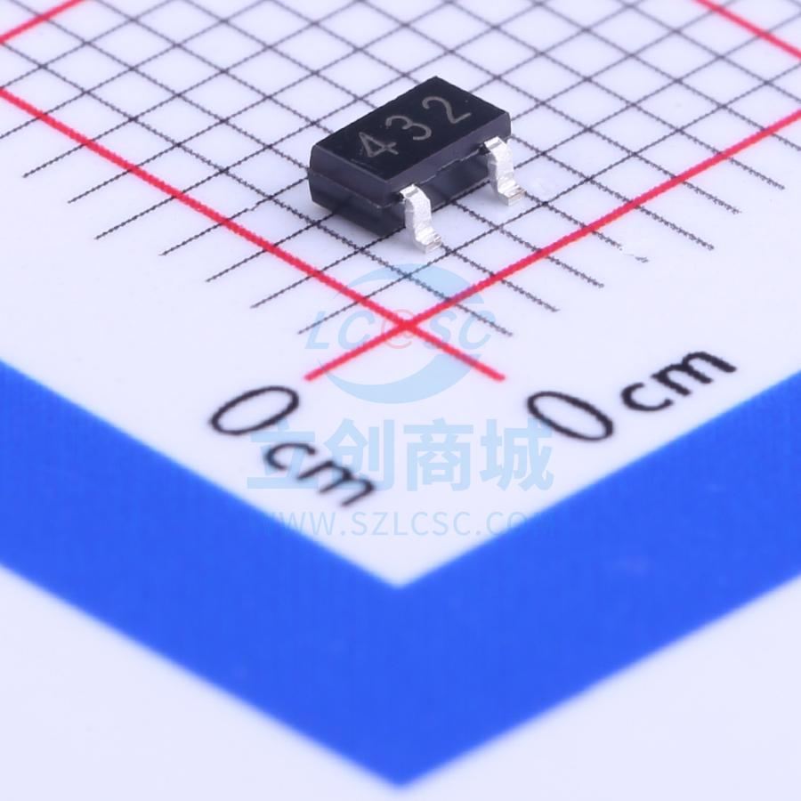 电压基准芯片 TL432CSF SOT-23(SOT-23-3) HTC
