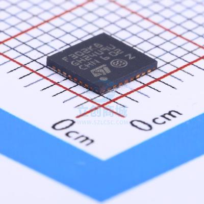单片机(MCU/MPU/SOC) STM32F302K8U6 UFQFPN-32 ST 全新原装进口