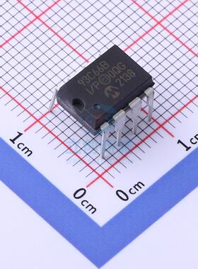 EEPROM 93C66B-I/P PDIP-8 MIC 全新原装进口
