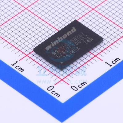 DDR SDRAM W971GG6SB25I WBGA-84_8x12.5mm WINBOND(华邦)