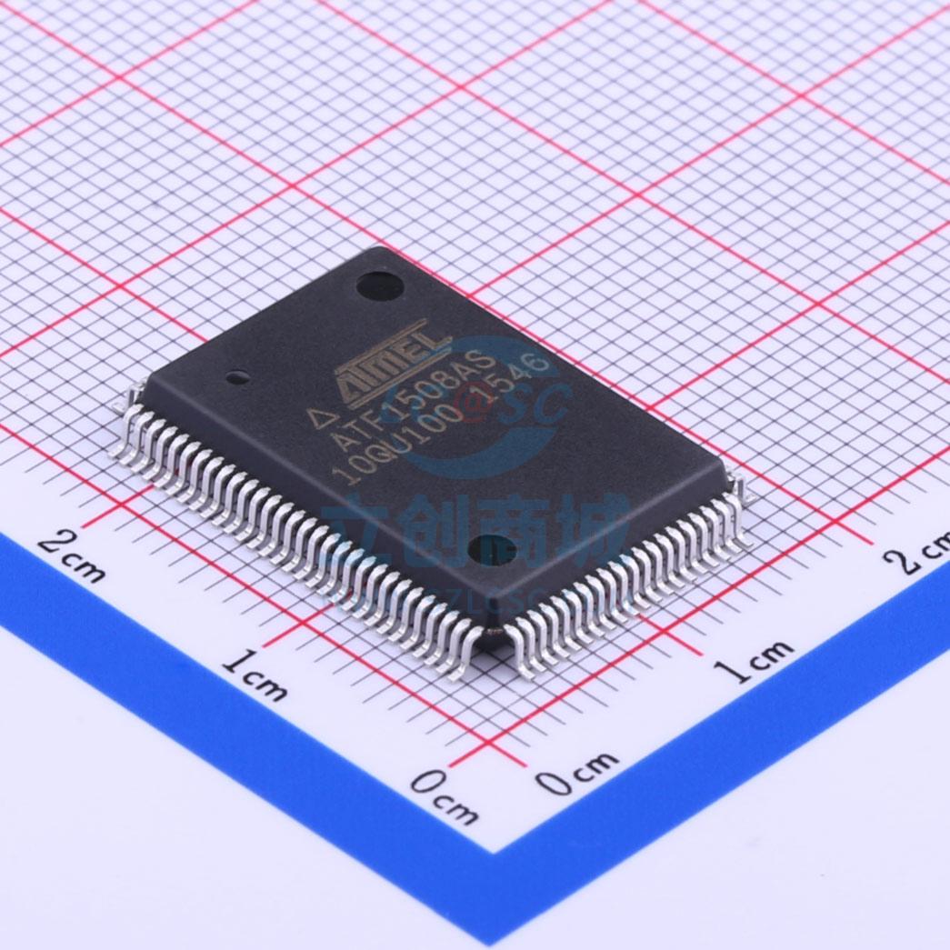 可编程逻辑器件(CPLD/FPGA) ATF1508AS-10QU100 PQFP-100 MIC 全