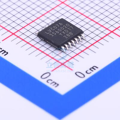 缓冲器/驱动器 74LVC07APW,118 TSSOP-14 全新原装进口