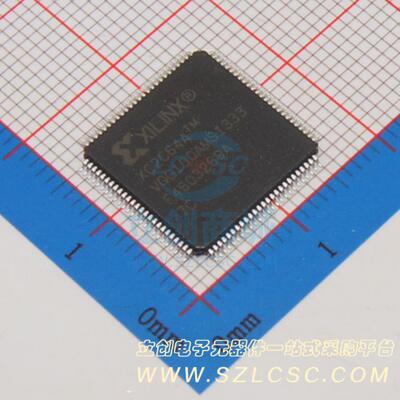 可编程逻辑器件(CPLD/FPGA) XC2C64A-7VQG100C VQFP-100 全新原装