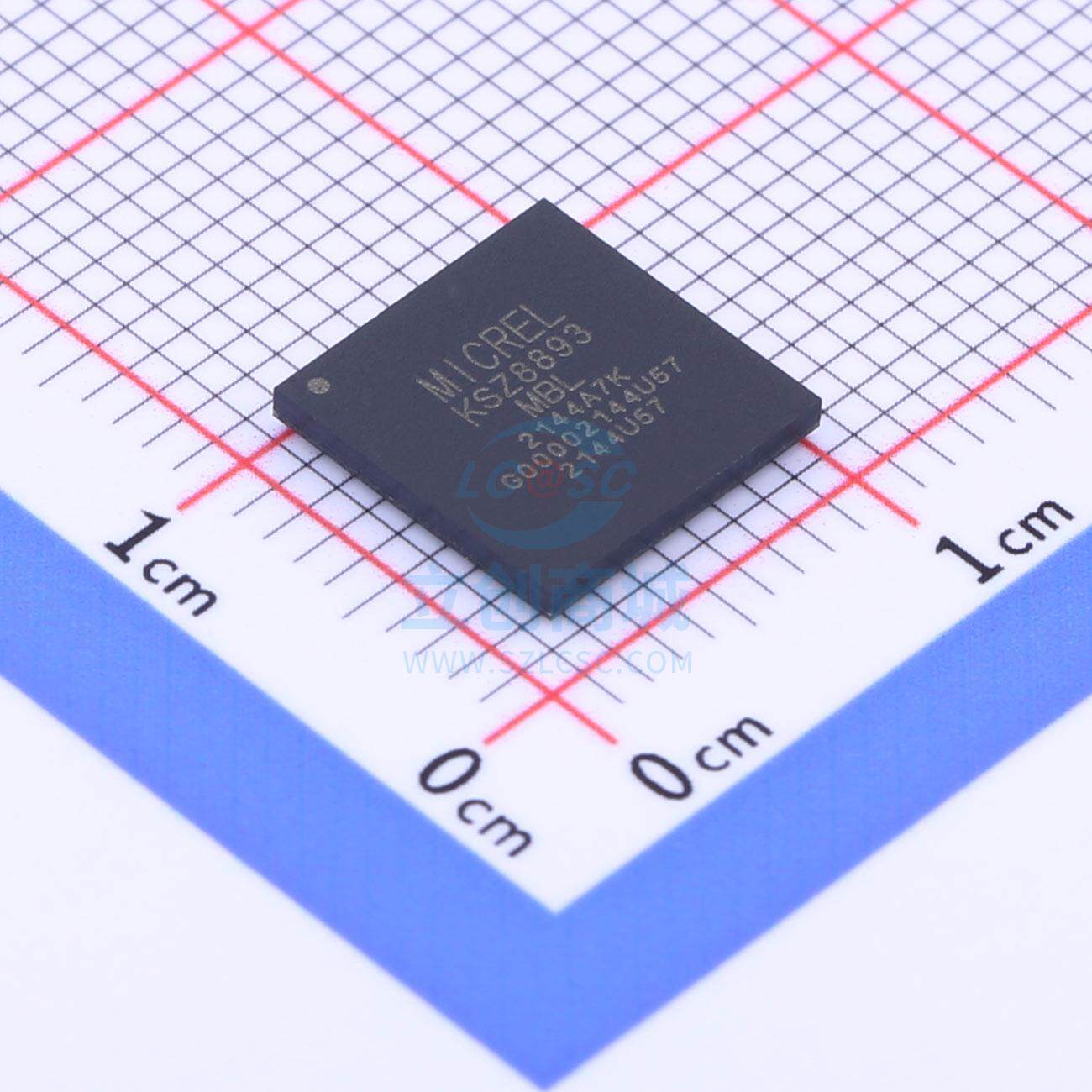 以太网芯片 KSZ8893MBL LFBGA-100 MICROCHIP(美国微芯)
