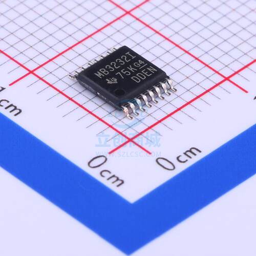 RS232芯片 MAX3232IPW TSSOP-16 TI 全新原装进口