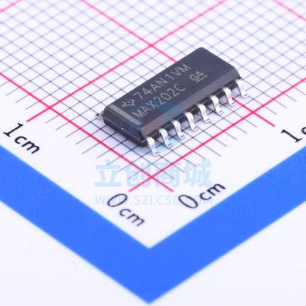 RS232芯片 MAX202CDR SOIC-16_150mil TI()