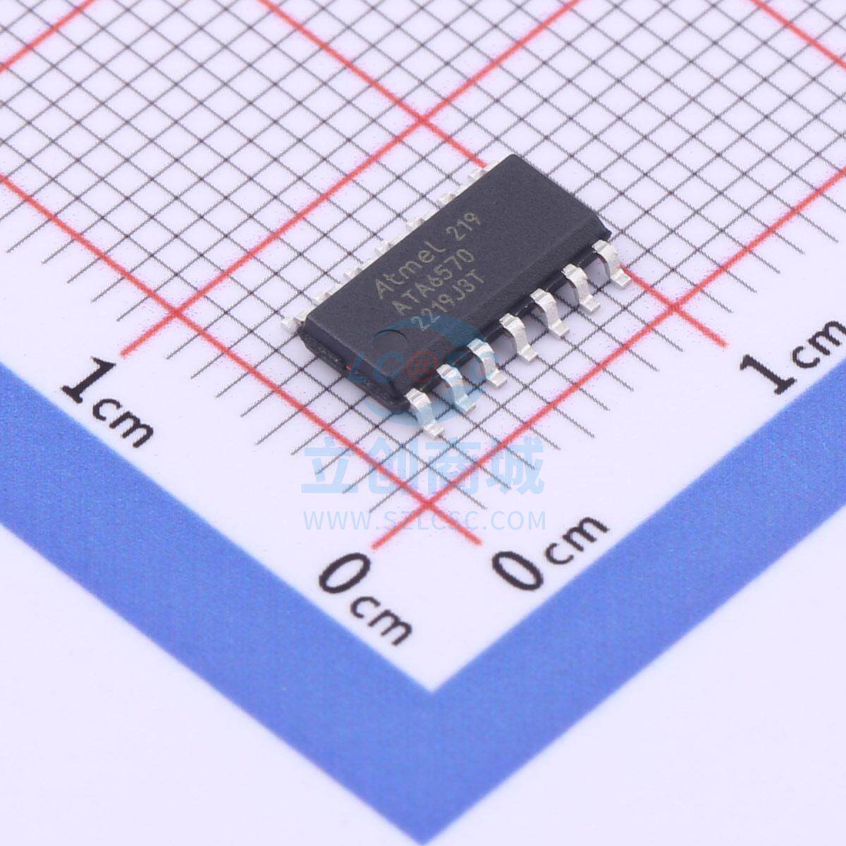 芯片 ATA6570-GNQW1 SOIC-14 MICROCHIP(美国微芯)