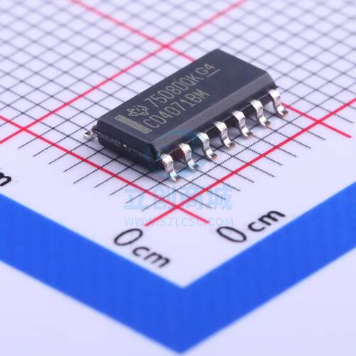 逻辑门 CD4071BM96 SOIC-14 TI全新原装进口