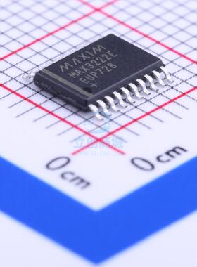 RS232芯片 MAX3222EEUP+T TSSOP-20 MAXIM 全新原装进口