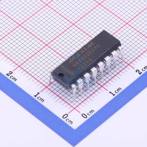 RS232芯片 MAX202EEPE+ PDIP-16 MAXIM(美信)