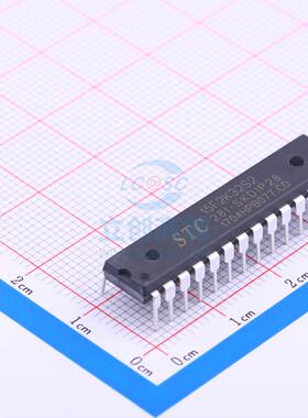 单片机(MCU/MPU/SOC) STC15F2K32S2-28I-SKDIP28 DIP-28 STC 全新