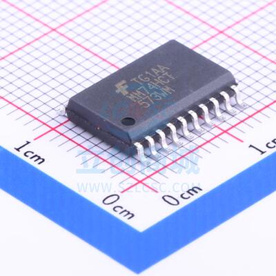 锁存器 MM74HCT573WM SOIC-20_300mil ON 全新原装进口