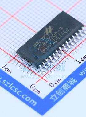 单片机(MCU/MPU/SOC) BS86D20A-3 SOP-28_300mil HOLTEK 全新原装