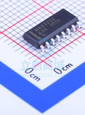 RS232芯片 MAX3232CSE+T SOIC-16_150mil MAXIM 全新原装进口