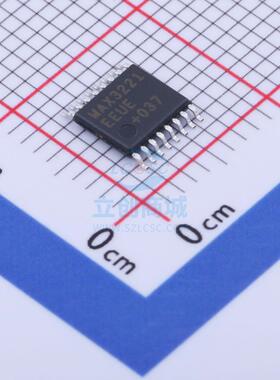 RS232芯片 MAX3221EEUE+T TSSOP-16 MAXIM 全新原装进口