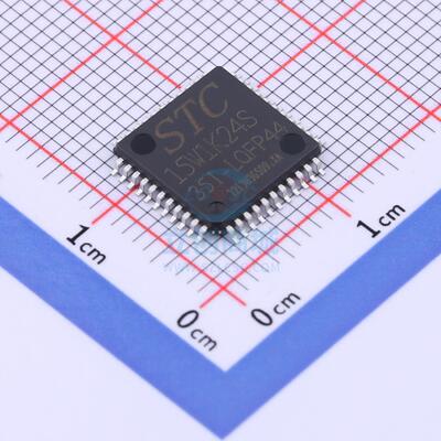 单片机(MCU/MPU/SOC) STC15W1K24S-35I-LQFP44 LQFP44 STC 全新原