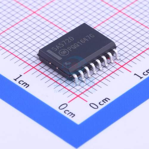 音频功率放大器 SA572DG SOIC-16_300mil ON 全新原装进口