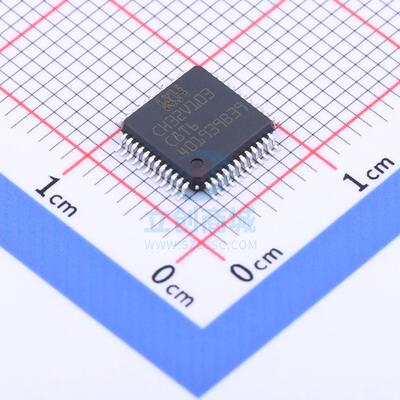 单片机(MCU/MPU/SOC) CH32V103C8T6 LQFP-48 WCH(南京沁恒)