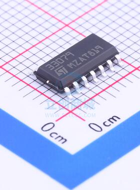 运算放大器 MC33079DT SOIC-14_150mil ST(意法半导体)