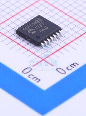 单片机(MCU/MPU/SOC) PIC16F616-I/ST TSSOP-14 MIC 全新原装进口