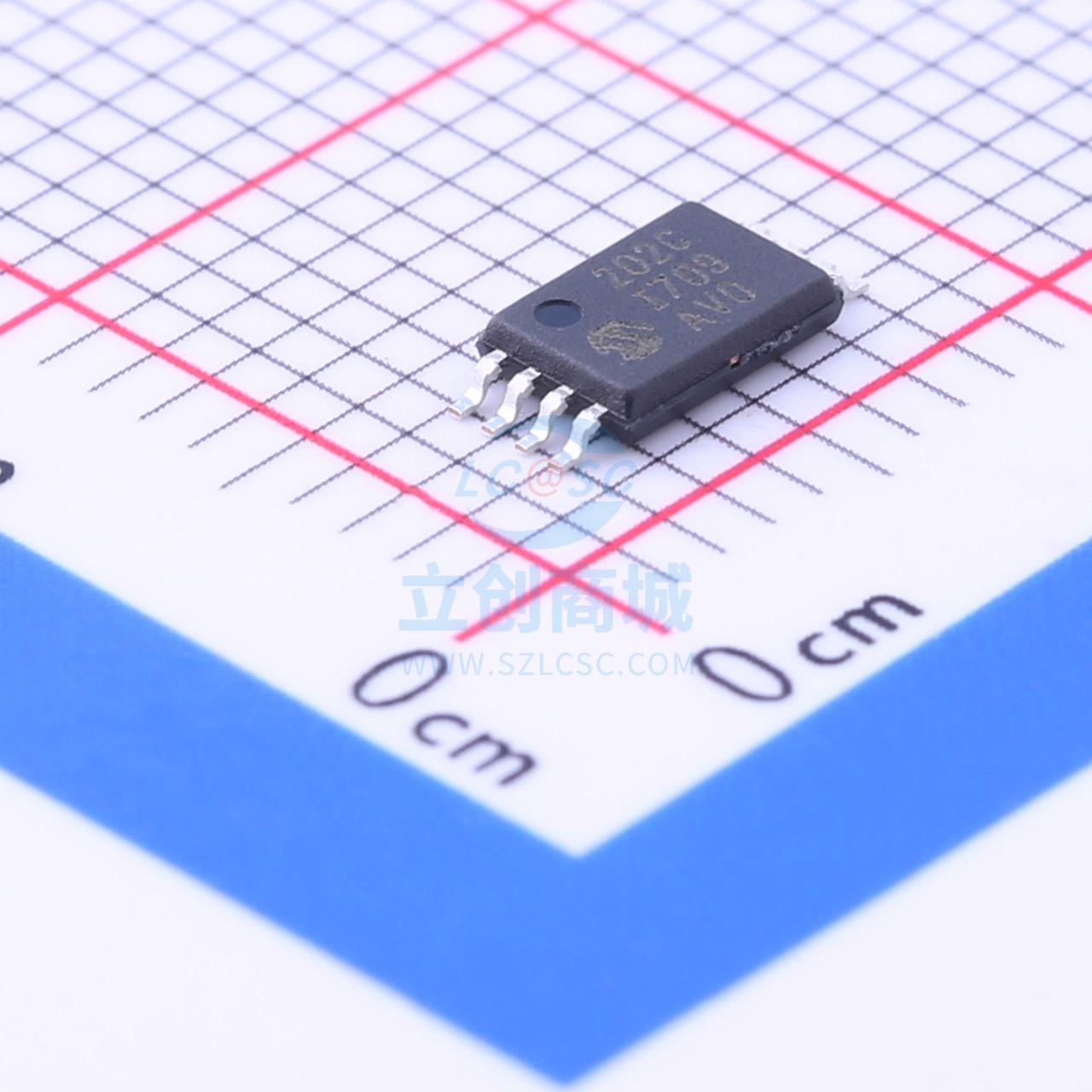 模数转换芯片ADC MCP3202T-CI/ST TSSOP-8 MICROCHIP(美国微芯)
