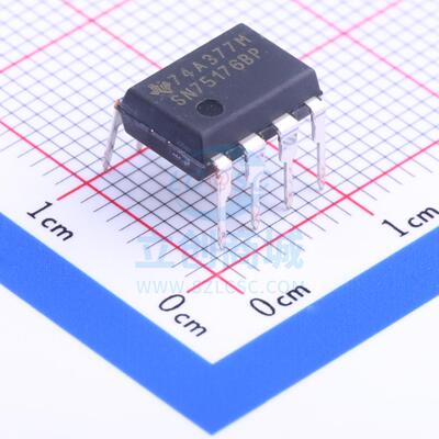 RS-485/RS-422芯片 SN75176BP DIP-8 TI 全新原装进口
