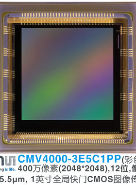 CMV4000-3E5C1PP AMS 1英寸全局快门彩色RGB CMOS 4百万像素