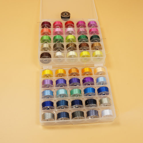 diy手工缠花布艺玩偶棉花娃娃手工刺绣表情120D人造丝绣线分装二 - 封面