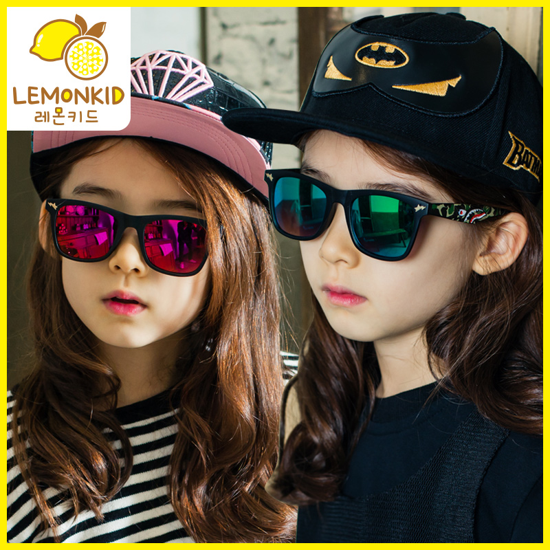 2025韩国新款儿童款甜馨同款太阳镜树脂宝宝防紫外线墨镜时尚夏潮