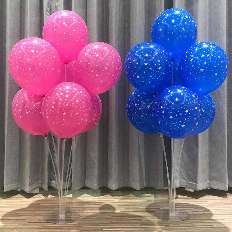 立柱桌飘落地支架底座路引气球