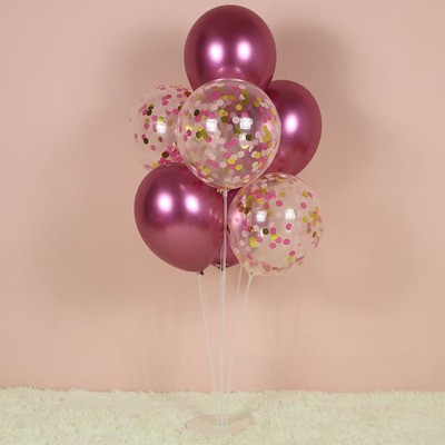 金属亮片支架年会庆典摆台气球