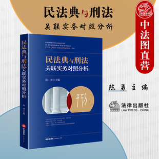 正版 2021新 民法典与刑法关联实务对照分析 陈勇 人身关系财产关系 刑法民法知识与交叉案件 民事违法与刑事犯罪界限 法律实务
