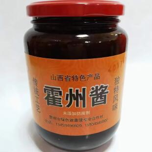 霍州老黑酱 包子饺子好搭档