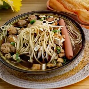 霍州干面饸饹秘制酱包正宗真空包装包邮会做饭的再拍哈