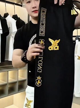 复古春夏高品质长裤休闲男士打底时尚刺绣重工民族风高档英伦风
