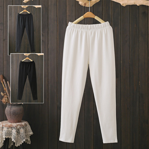 春秋大码200斤打底小脚裤女