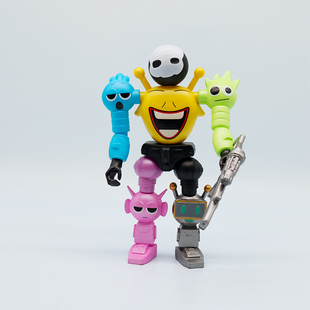 节奏盒子大号手办关节可动小天西蒙奥仑莱姆合体模型公仔摆件玩具