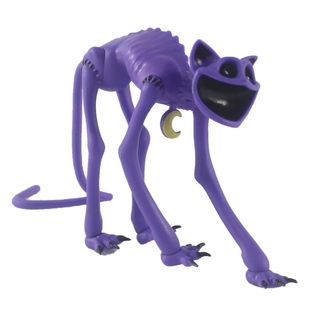 poppy波比的游戏时间三瞌睡猫微笑动物手办趴姿变异紫色大猫摆件