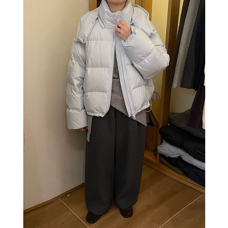 EVERTRUE90白鸭绒羽绒服女保暖