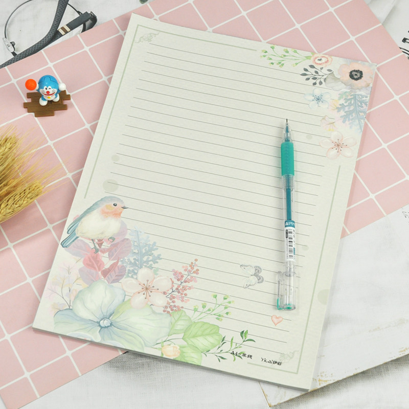 A4彩色信纸淡雅文艺中国风加厚300格作文纸学生日记纸空白影印纸,文具电教/文化用品/商务用品,书法用纸,淘宝优惠券,粉丝福利购,淘宝优惠卷