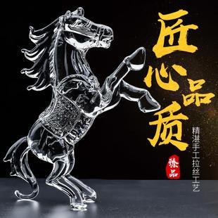 水晶十二生肖龙蛇马羊鼠牛虎兔猴鸡狗猪客厅属相家居装饰工艺摆件