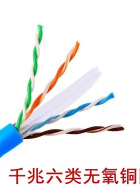 双屏蔽家用万兆工程超五类