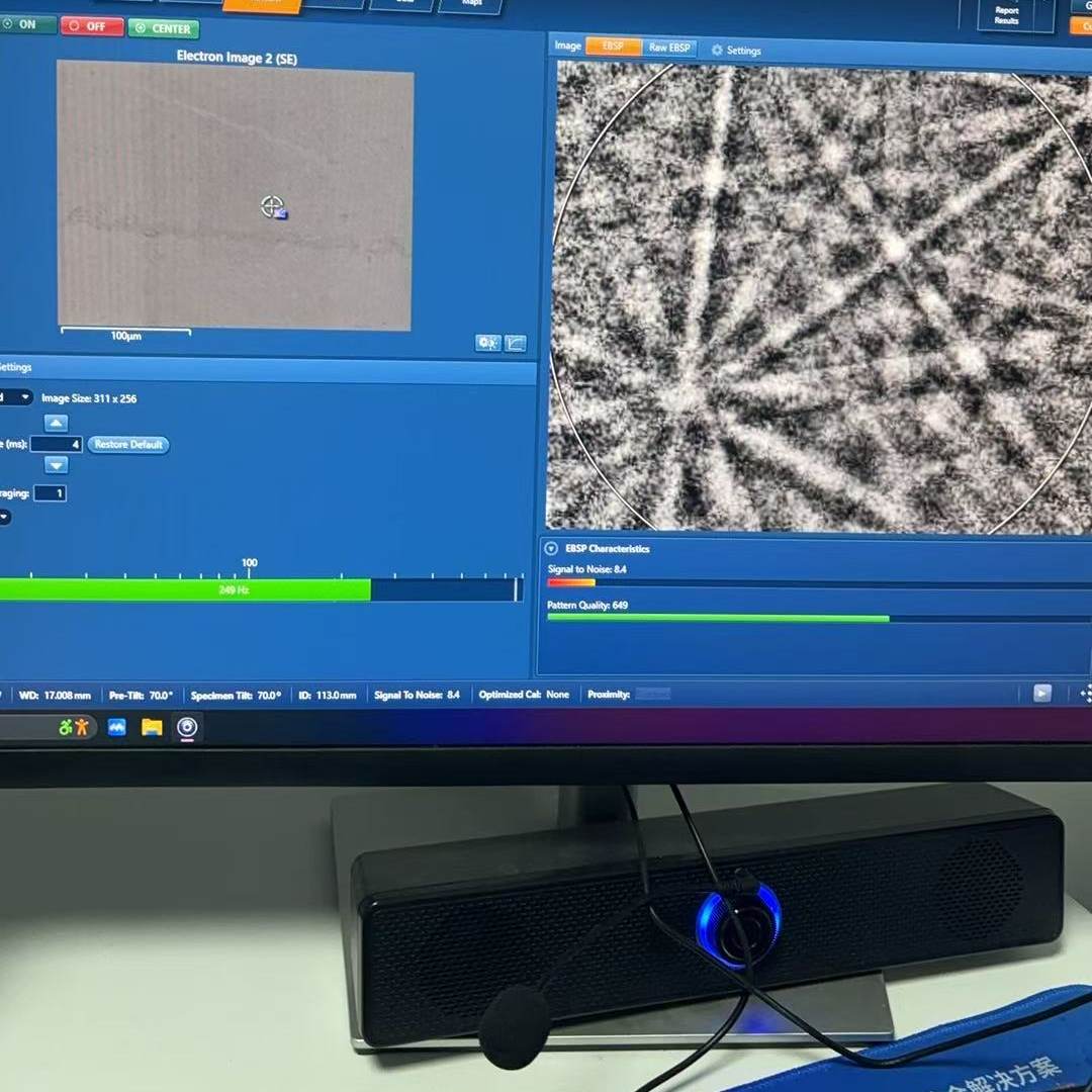 EBSD测试EBSD扫描EBSD分析