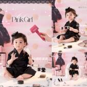 KD婴儿道具周岁宝宝拍照衣服儿童摄影服装 影楼女孩写真主题新款