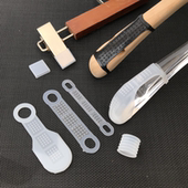 衣架防滑贴条服装 夹 店亚克力衣架防滑套硅胶木衣架防滑条防滑垫裤