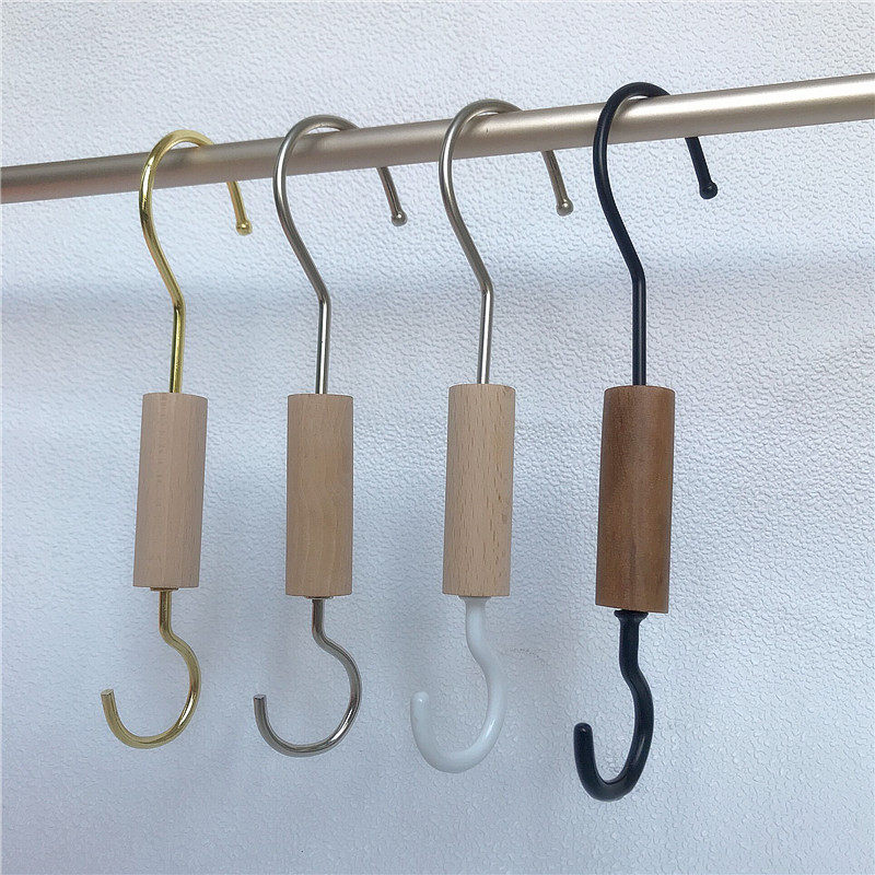 服装店s钩挂钩货架长钩裤钩布艺面料勾子实木S型挂衣钩衣服展示架,商业/办公家具,挂钩,淘宝优惠券,粉丝福利购,淘宝优惠卷