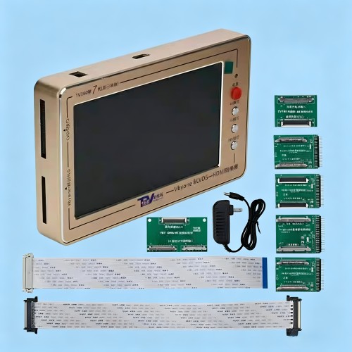 液晶电视主板维修测试仪TV160第七7代转换器TV160LVDS-转HDMI转换